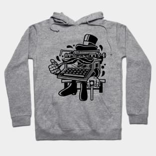 English Typewriter Hoodie